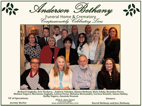  &0183;&32;Adrian Chapel - 3050 W. . Anderson bethany funeral home obituaries